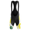 Pineapple Short Bib Shorts