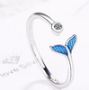 Mermaid Tail Adjustable  Ring