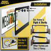 Mega Racer Carbon Fiber License Plate Frame