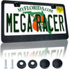 Mega Racer Carbon Fiber License Plate Frame