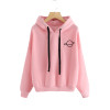 Women Hoodies Planet Print Casual Solid Loose Drawstring Hoodie