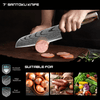 Samurai Set - Chef, Santoku and Utility