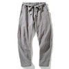 Loose-fit linen pants for men