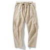 Loose-fit linen pants for men