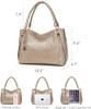 Leather Handbag for Women, Ladies Top-handle Tote Crossbody Shoulder Bag Leather Handbag for Women, Ladies Top-handle Tote Crossbody Shoulder Bag