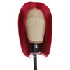 Brazilian Lace Front  Wigs 13x4 Straight Burgundy 100% Human Hair 99j Non-remy