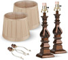 24" Table Lamp Set of 2 for Living Room