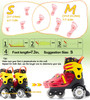 Roller Skates for Kids Girls with Adjustable Size