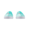 Flamingo Life Green Plaid Slip-On Canvas Mens and Womens Shoes