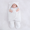 Super soft plush baby swaddling blanket
