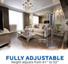 2535 52″ Space-Saving Pedestal Tower Fan with Remote Control
