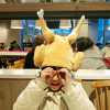 Funny Dancing Turkey Hat