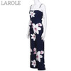Women Summer Fashion Ladies Clubwear Floral Playsuit Bodycon Party Jumpsuit Trousers