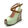 Slingback Wedge High Heel Sandals | Peep Toe Platform Shoes Slingback Wedge High Heel Sandals | Peep Toe Platform Shoes