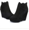 High Heel Platform Boots | Wedge Heel Ankle Boots