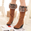 High Heel Boots | Knee High Wedge Heel Boots