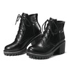 Thick Heel Ankle Boots | Women's Platform Boots