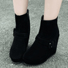Wedge Heel Boots | Platform Heel Ankle Boots