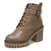Womens Motorcycle Boots | Lace Up Ankle Boots