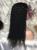 Lace Front Wig Human Hair Wig Full Lace Wig Pre plucked Bleached Knots，Deep Curly | 100% Lace Front Wigs