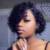 Lace Frontal Human Hair Wig Bob Water Wave Hair | 100% Lace Front Wigs