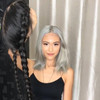 New Pre Braided Lace Front Wig | 100% Lace Front Wig