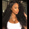 Black Wave Hair Lace Front Wig | 100% Lace Front Wig