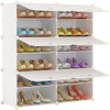 Portable Shoe Rack Organizer 24 Pair Tower Shelf