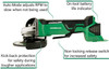 Angle Grinder | 4-1/2-Inch | 18V Cordless | Tool Only - No Battery,  Brushless Motor.