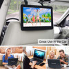 WONNIE 16.9" Portable DVD/CD Player with 14.1" Large Swivel Screen