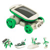 2019 Newest 6 In 1 Solar Energy Powered Toy Kit DIY Assembled  Educational Robot Car Boat Dog
