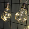LED Solar Light String Christmas Wedding Fairy Lights Outdoor Waterproof Garden Courtyard