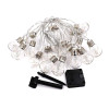 LED Solar Light String Christmas Wedding Fairy Lights Outdoor Waterproof Garden Courtyard