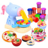 Handmade DIY Colored Clay Space Plasticene Model Toy Barber Noodle Maker Clay