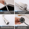 Mueller Single Handle Stainless Steel Kitchen Sink Faucet, Mueller Single Handle Stainless Steel Kitchen Sink Faucet,