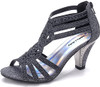 Lady Women's Lexie Crystal Dress Heeled Sandals