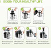 Ease hold Juicer Machines Extractor 600W Centrifugal Juicers Electric Anti-Drip Ease hold Juicer Machines Extractor 600W Centrifugal Juicers Electric Anti-Drip