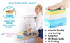 Albayrak Soap Dispenser for Kitchen + Sponge Holder -