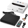 DVD Player for TV, DVD CD Player with HD 1080p Upscaling