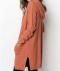 Women Long Hooded Cardigan Autumn Pockets Long Women Sweater Cardigan