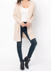Women Long Hooded Cardigan Autumn Pockets Long Women Sweater Cardigan