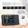 SMARTRO SC91 Projection Alarm Clock for Bedrooms with Weather Station