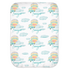 Personalized Hot Air Balloon Ride Swaddle Blanket