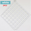 2PCS Home Wall Decoration Iron Grid Decor Photo Frame Postcards Wall Art Display Mesh DIY Storage Shelf Organizer Rack Holder