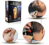 Professional Hair Trimmer Set (12Pcs USB Rechargeable Adjustable LCD Display Hair