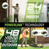 12-Inch 24V Cordless String Trimmer/Edger, 2.0 AH Battery Included .