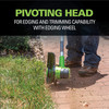 12-Inch 24V Cordless String Trimmer/Edger, 2.0 AH Battery Included .