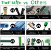 Expandable and Flexible Garden Hose, Kink Free Easy Storage,13-Layer Latex.