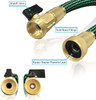 Expandable and Flexible Garden Hose, Kink Free Easy Storage,13-Layer Latex.