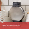 BLACK+DECKER Belgian Waffle Maker, Stainless Steel, WMB500